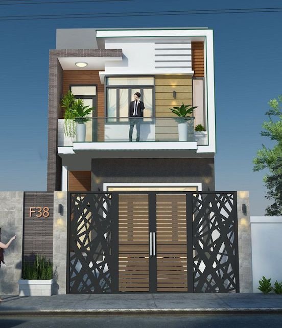 Mẫu nhà mái thái hiện đại theo phong thủy