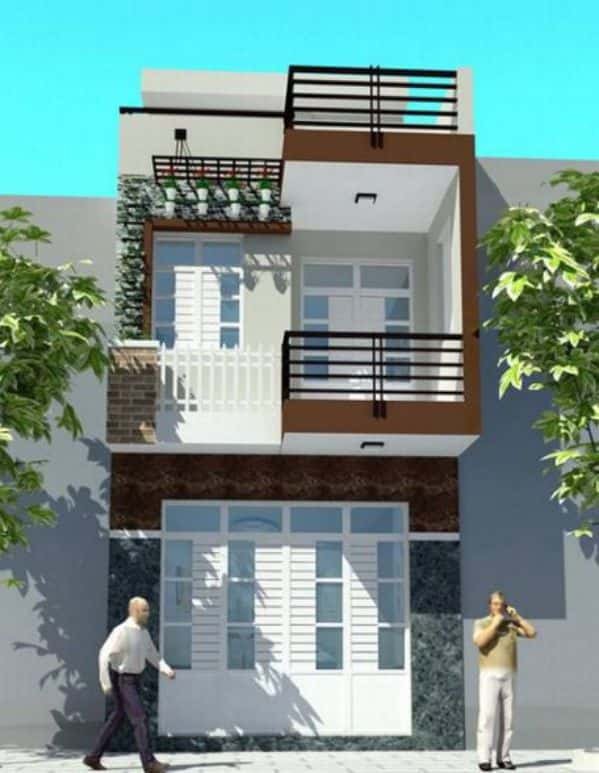 Thiết kế phòng ngủ gỗ óc chó sang trọng