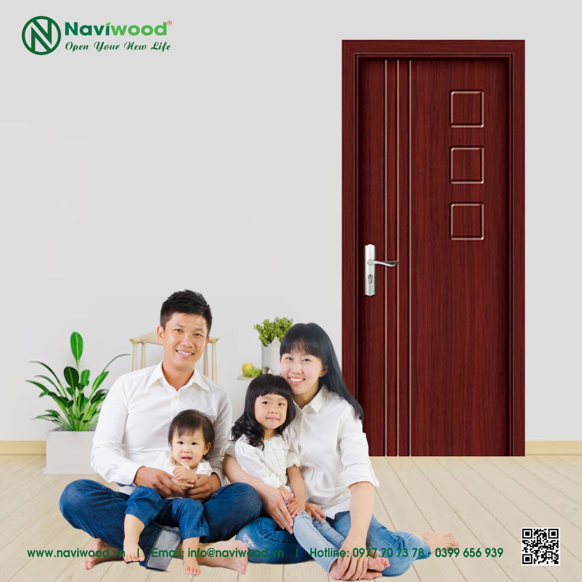 ung-dung-cua-go-nhua-naviwood-nw181-1 Cửa gỗ 4 cánh – Nâng Tầm Không Gian Sống Việt