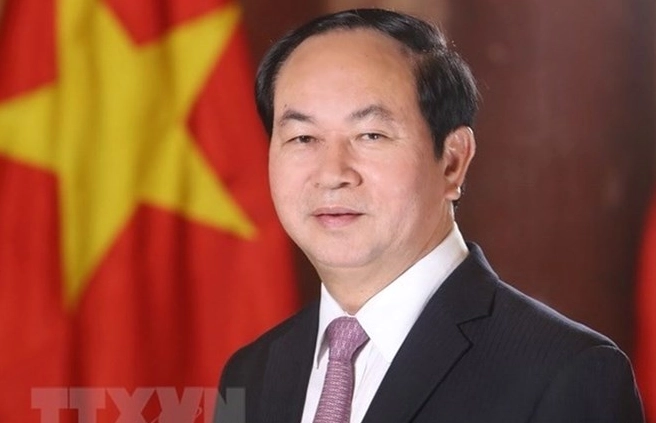 Đại tướng Trần Đại Quang trong một sự kiện