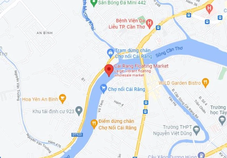 Chợ Nổi Cái Răng Ở Đâu? Khám Phá Văn Hóa Sông Nước Cần Thơ 2026 Bán hàng trên ghe tại chợ nổi Cái Răng