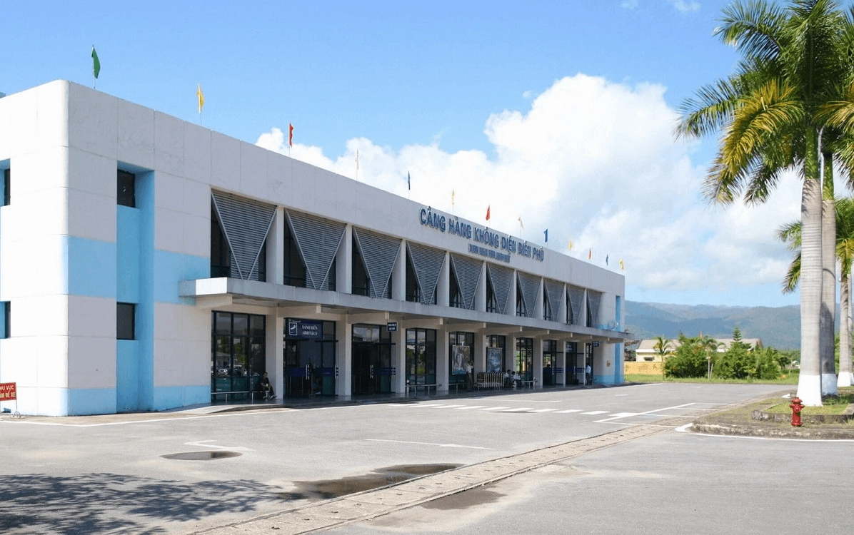 Bản đồ khu vực sân bay Điện Biên