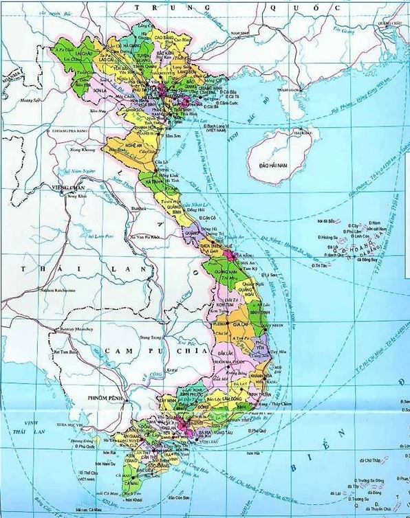 Vị Trí Địa Lí: Chìa Khóa Quyết Định Sự Phát Triển Kinh Tế - Đô Thị 2026 Bản đồ Việt Nam thể hiện các tuyến đường và vị trí địa lí quan trọng