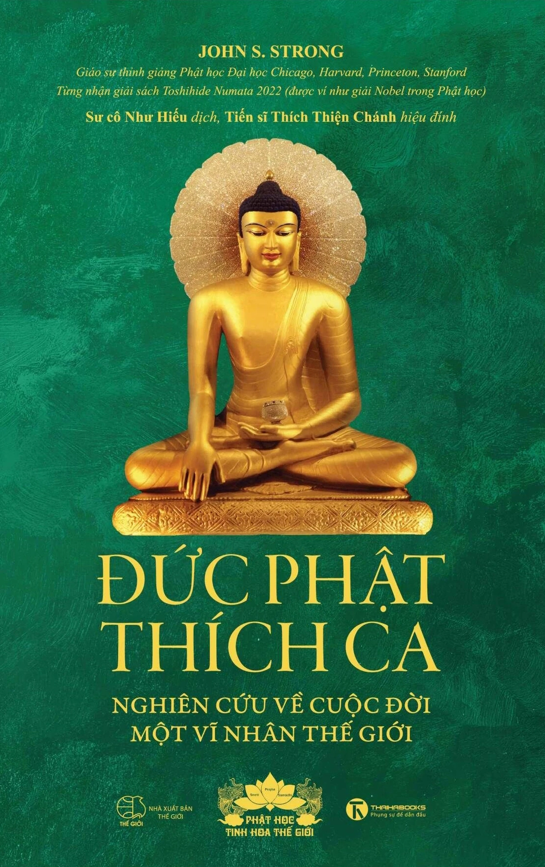 Đức Phật Thích Ca: Cuộc Đời, Giáo Pháp và Di Sản Vĩnh Cửu (2026) Bìa sách về Đức Phật Thích Ca