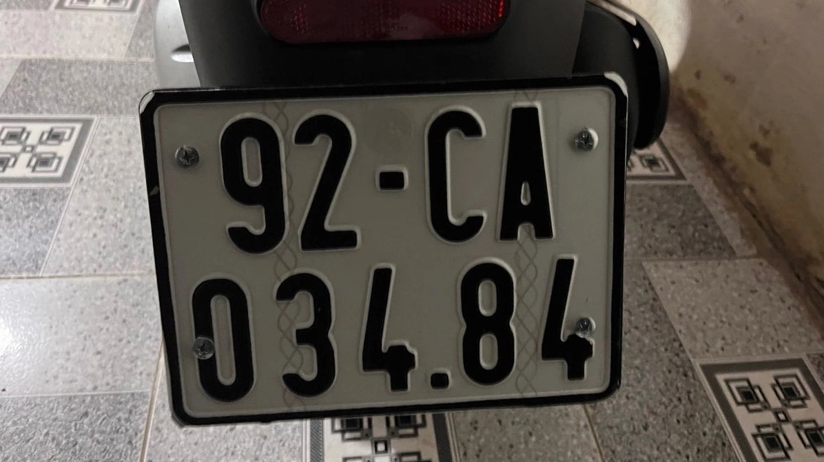 Biển số xe 92