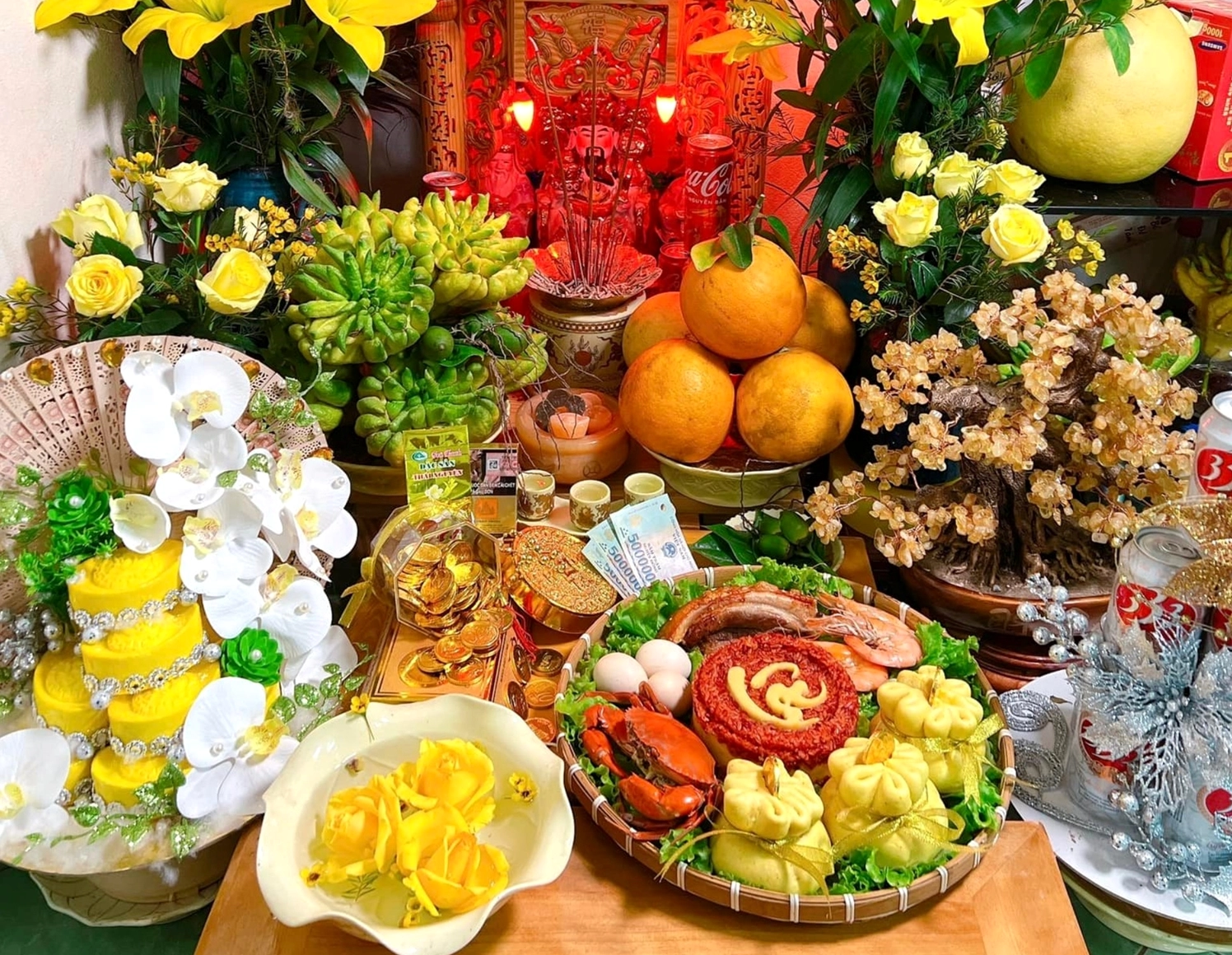 Chuẩn bị lễ vật cúng Thần Tài