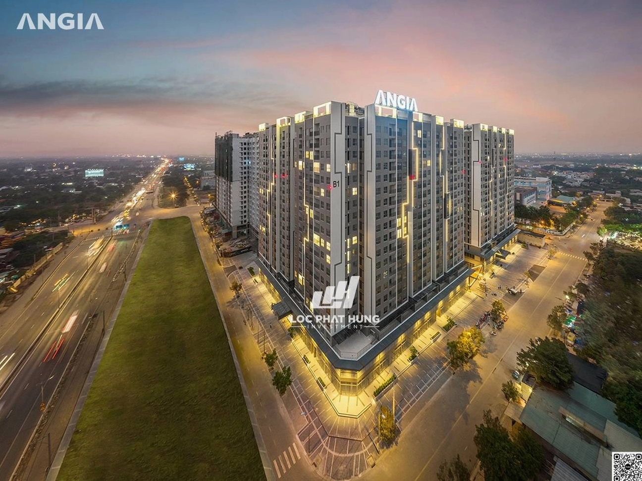 Chung cư West Gate: Định hướng đầu tư và an cư 2026 Chung cư West Gate lung linh về đêm