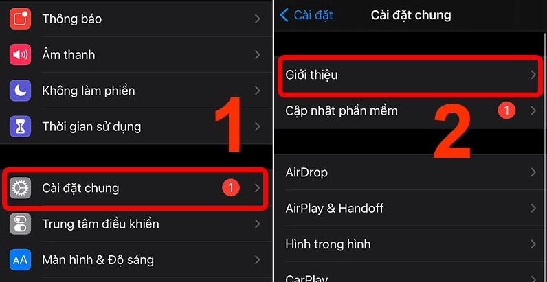 Hướng dẫn xem dung lượng iPhone chi tiết nhất 2026 Giao diện xem dung lượng iPhone