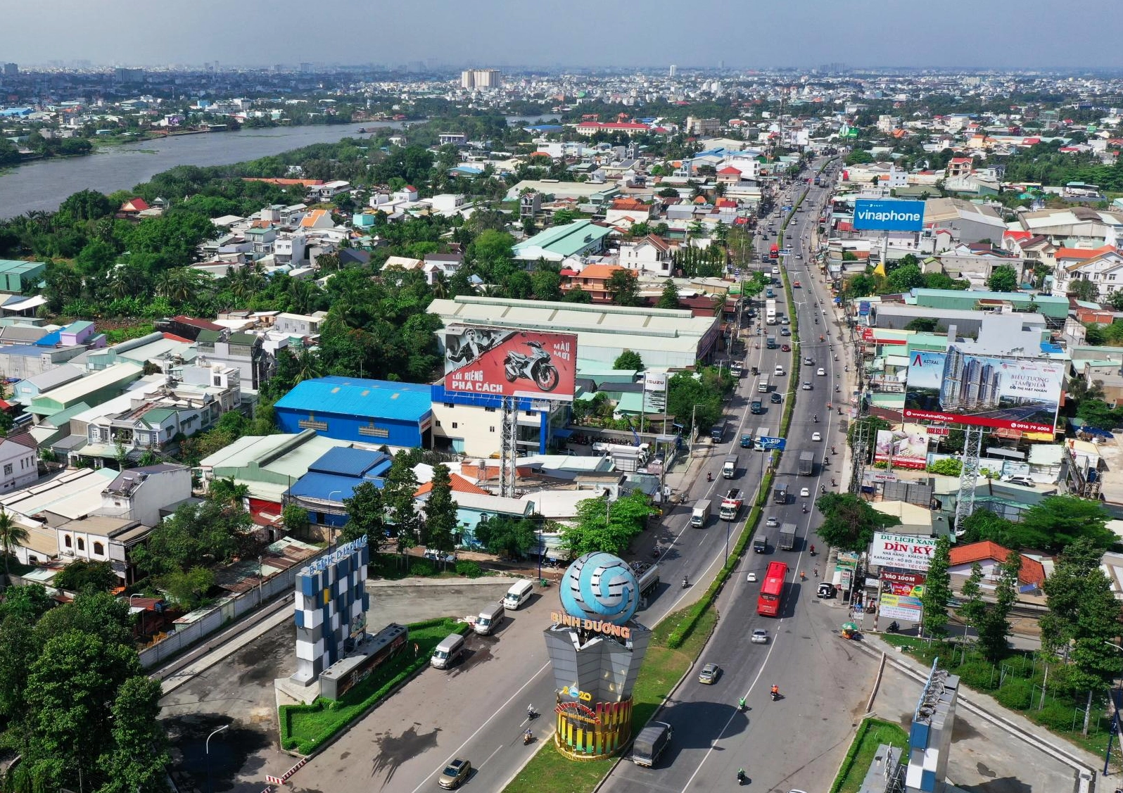 Hạ tầng giao thông phát triển tại Thuận An