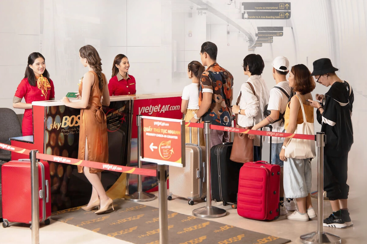 Hành lý ký gửi khi check in Vietjet