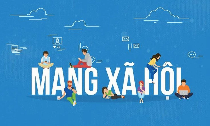 Hình ảnh minh họa các biểu tượng mạng xã hội phổ biến
