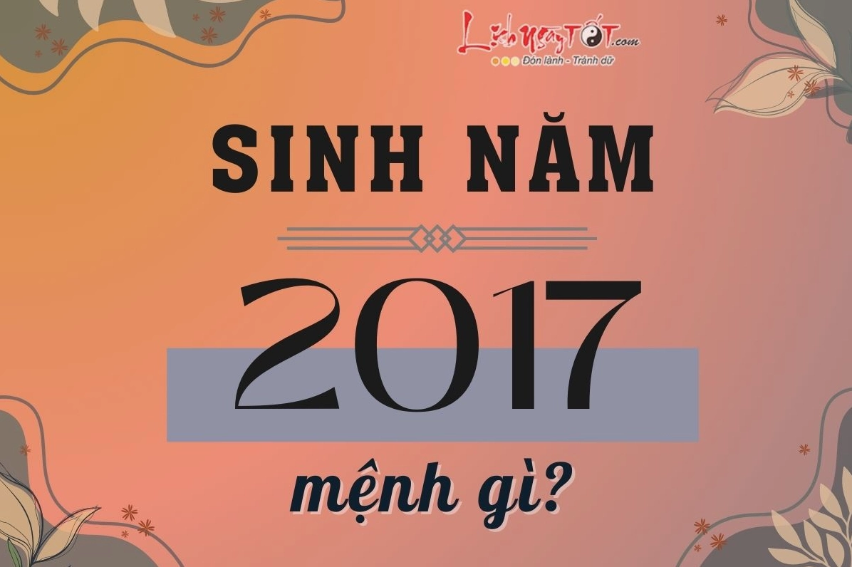 Sinh năm 2017 mệnh gì? Giải mã vận mệnh bé tuổi Đinh Dậu Hình ảnh minh họa người tuổi Đinh Dậu