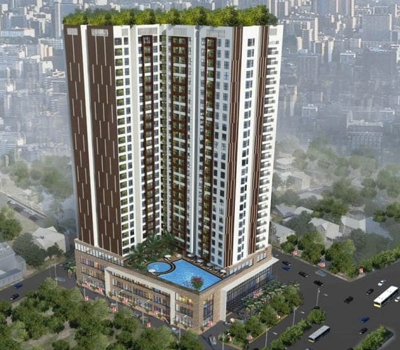 Hồ bơi tại Green Pearl Bắc Ninh