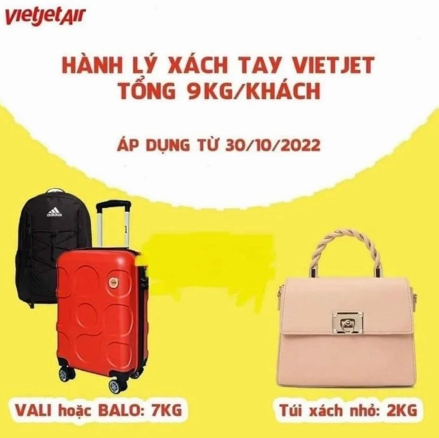 Hành lý xách tay Vietjet 2026: Quy định mới & mẹo tối ưu Mẹo đóng gói hành lý xách tay Vietjet