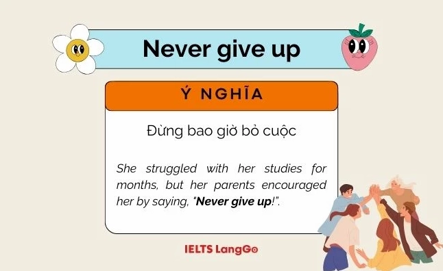Never Give Up Là Gì? Bí Quyết Chinh Phục Thất Bại Năm 2026 Người đang kiên trì vượt qua thử thách