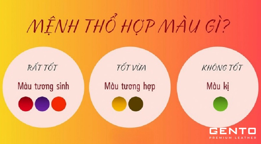 Người mệnh Thổ chọn màu sắc hợp phong thủy