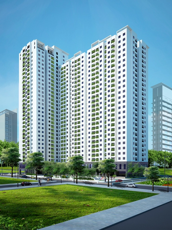 Nội thất căn hộ mẫu Ecolife Tây Hồ