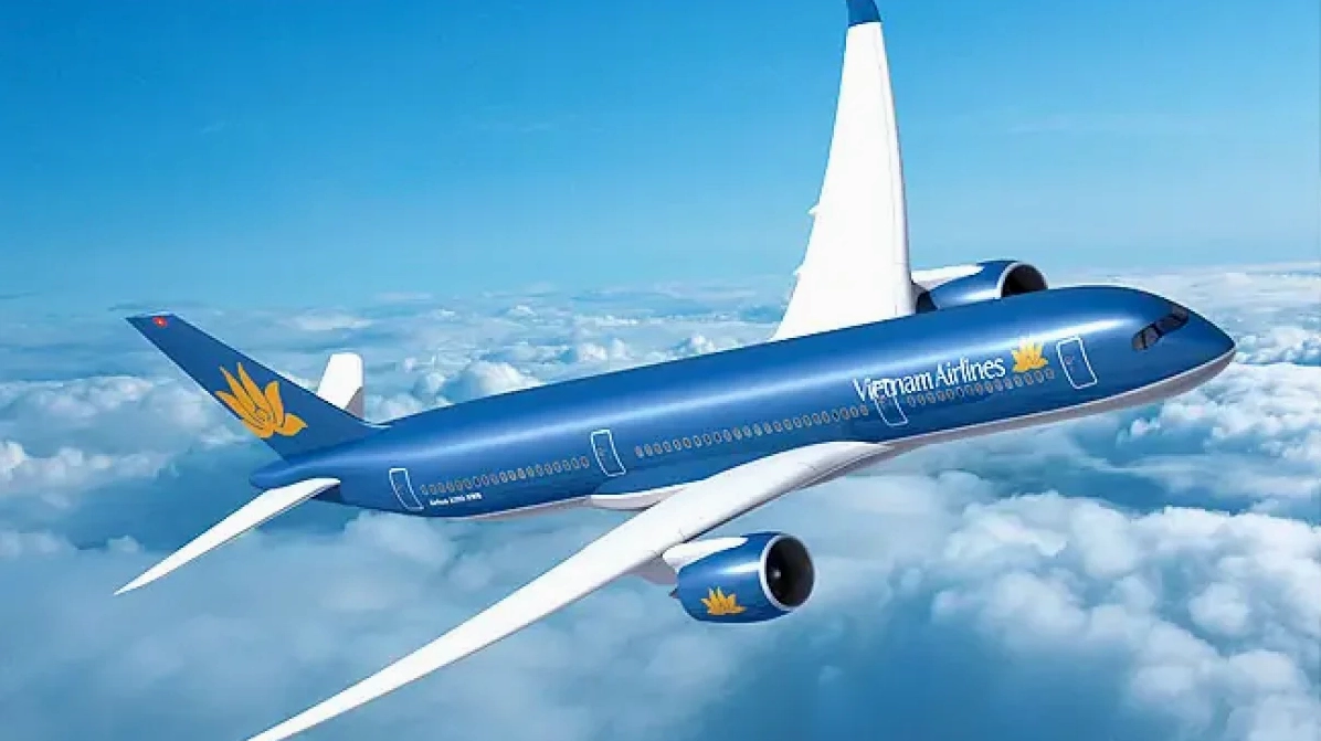 Nội thất máy bay Vietnam Airlines