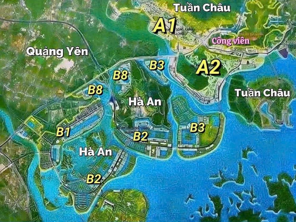 Phân khu dự án Vinhomes Hạ Long Xanh