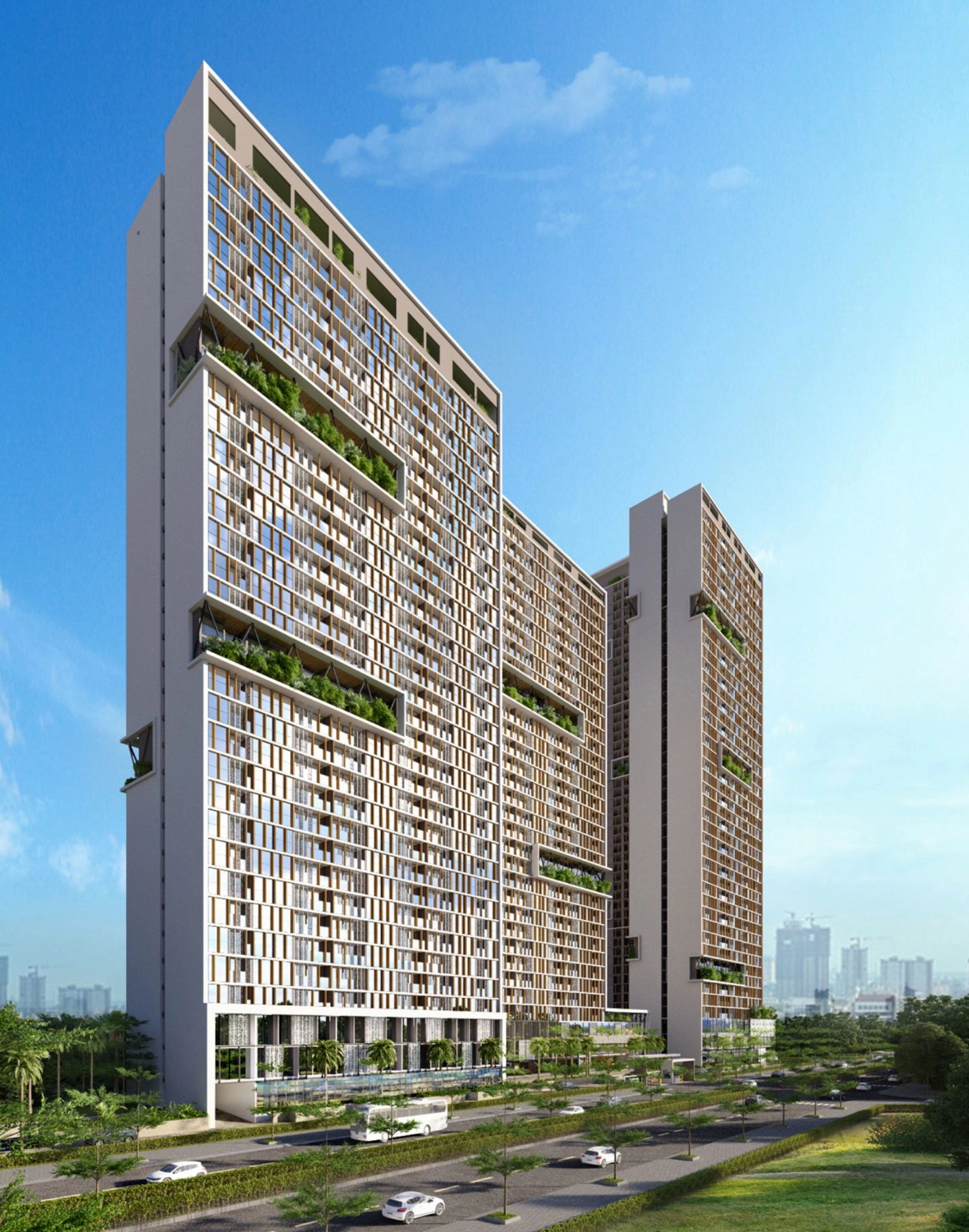 Phối cảnh chung cư Anland Lake View