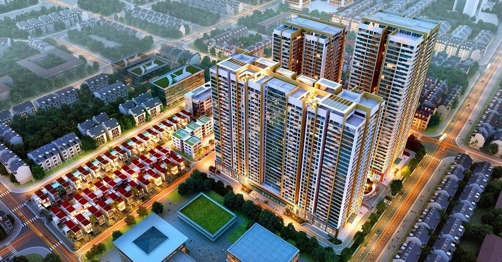 Phối cảnh tổng thể dự án Imperia Garden
