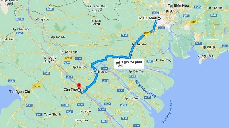 Chợ Nổi Cái Răng Ở Đâu? Khám Phá Văn Hóa Sông Nước Cần Thơ 2026 Thuyền bán trái cây tại chợ nổi Cái Răng
