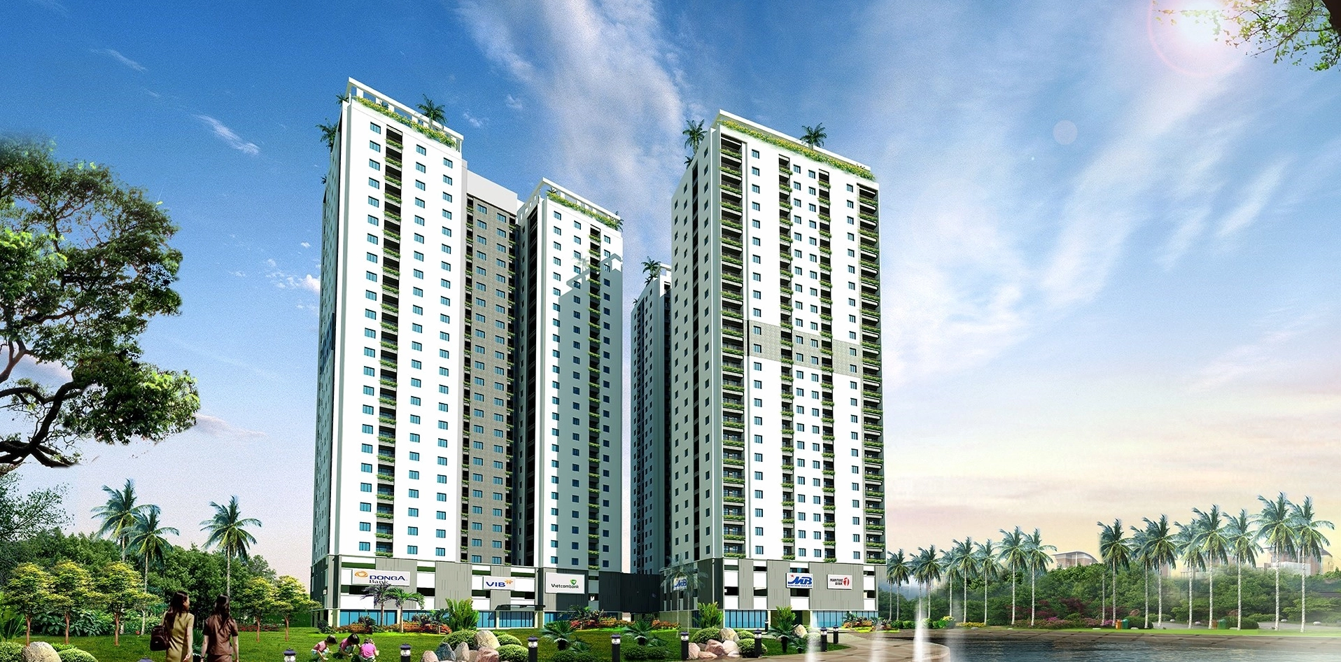 Tiện ích nội khu Hateco Hoàng Mai