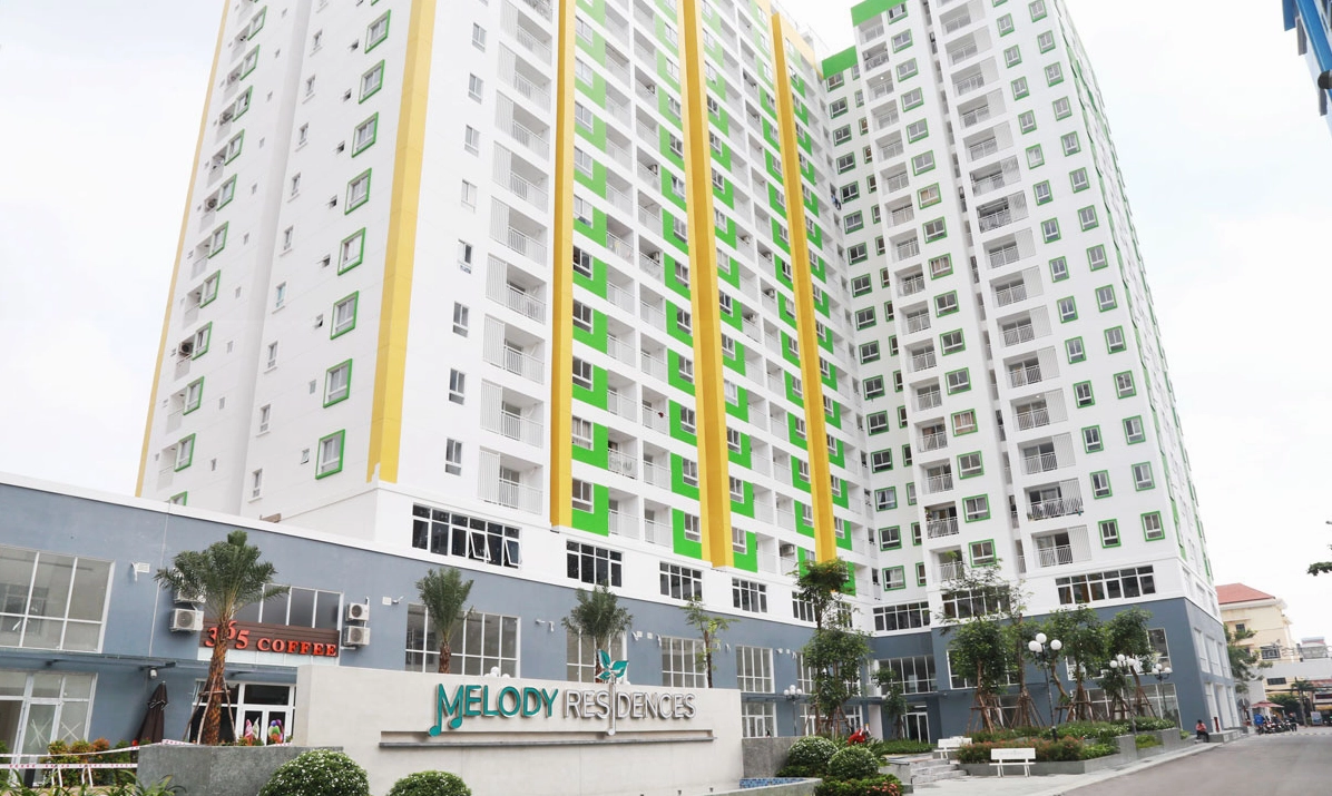 Tiện ích nội khu tại chung cư Melody