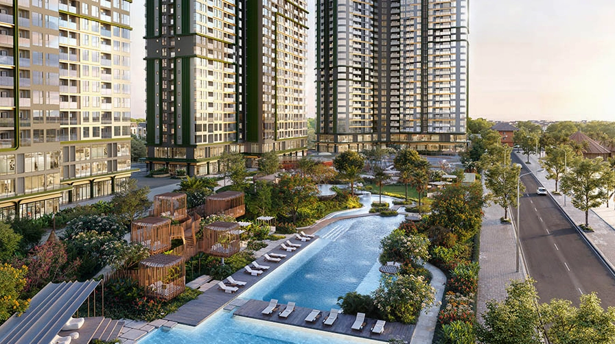 Toàn cảnh chung cư Vinhomes Ocean Park