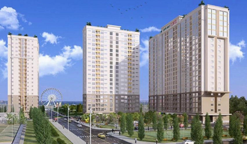 Toàn cảnh khu vực dự án chung cư IDICO