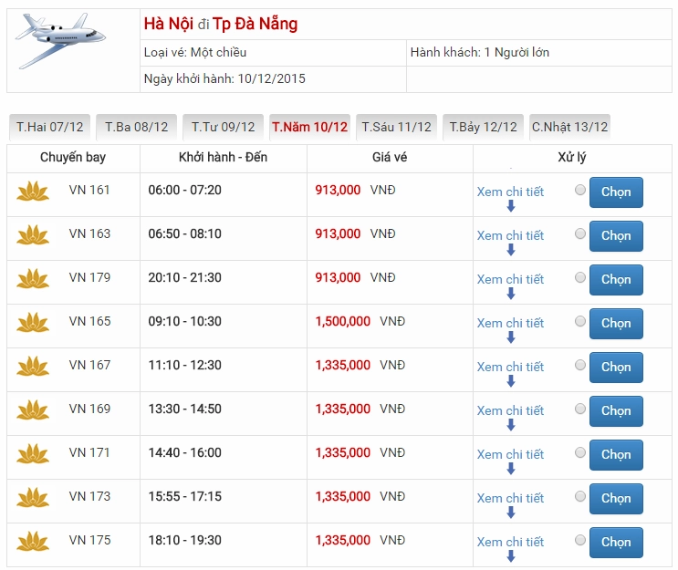 Vé máy bay đi Đà Nẵng giá rẻ