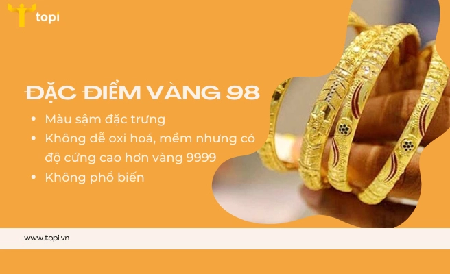 Đặc điểm của vàng 980