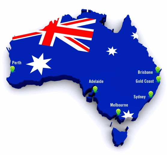Bản đồ Australia