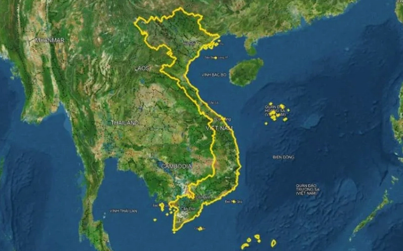 Việt Nam Giáp Với Nước Nào? Khám Phá Vị Trí Địa Lý Chiến Lược Bản đồ các nước giáp Việt Nam