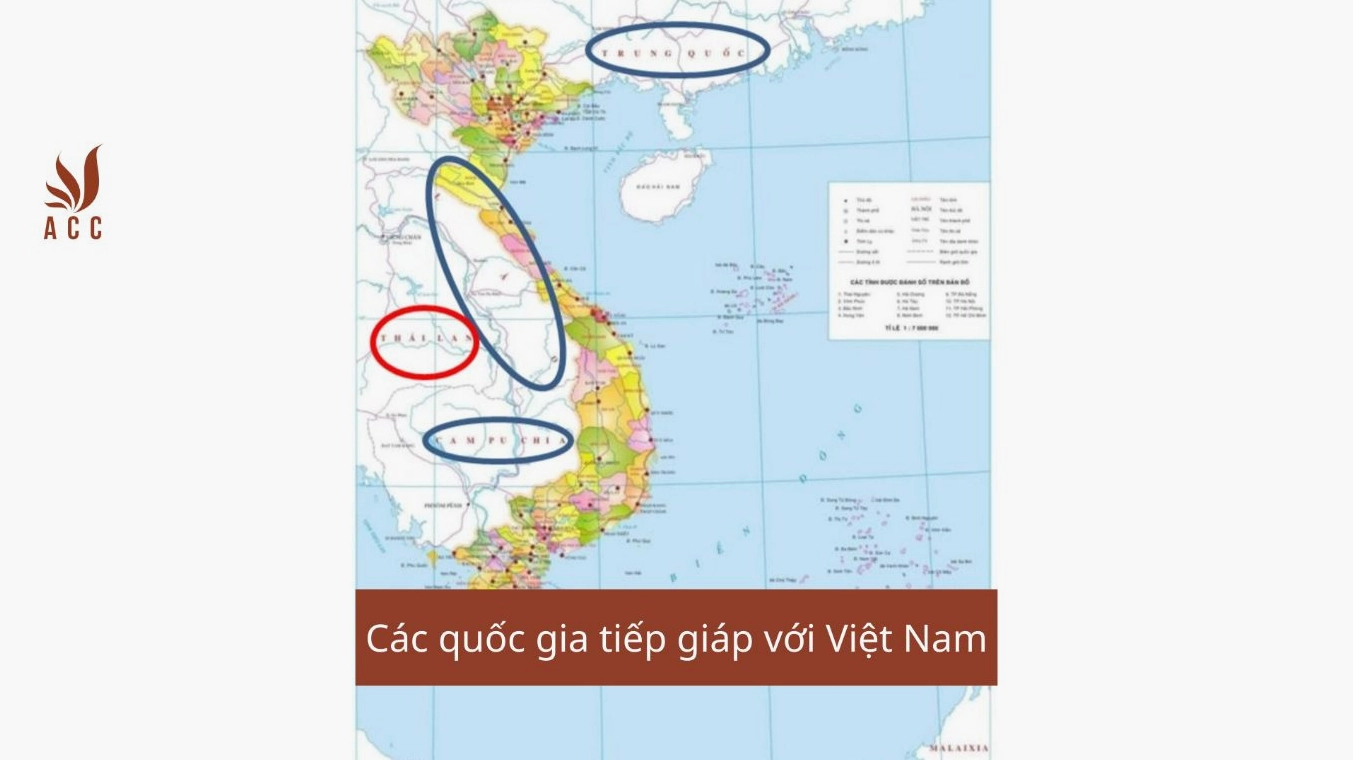Việt Nam Giáp Với Nước Nào? Khám Phá Vị Trí Địa Lý Chiến Lược Bản đồ hành chính Việt Nam với các tỉnh giáp biên