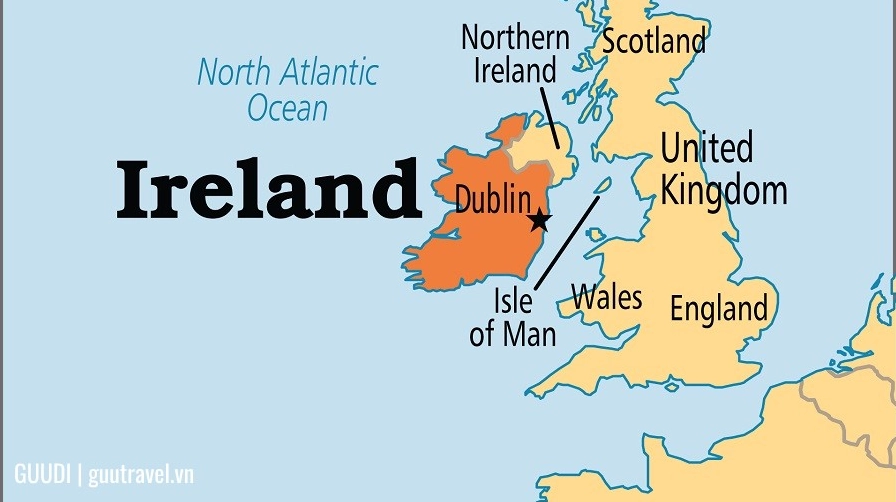 Bản đồ Iceland
