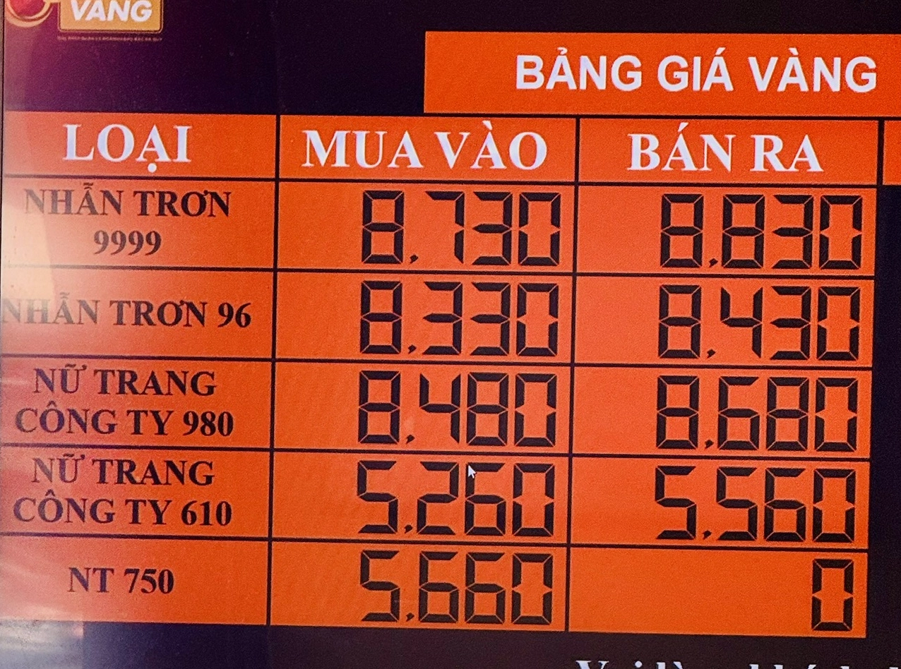 Giá vàng hôm nay tại Kim Chung Nha Trang: Cập nhật 2026 Bảng niêm yết giá vàng tại tiệm vàng Kim Vinh