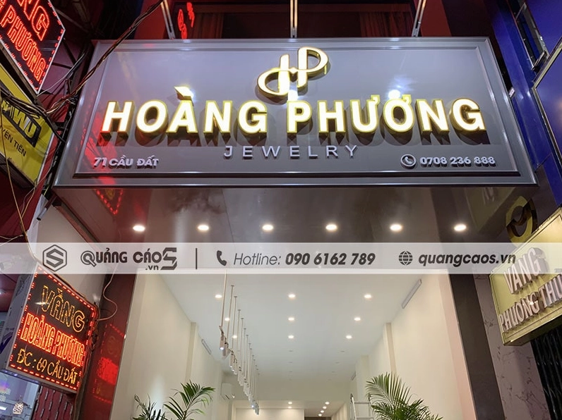 Biển Vàng Hoàng Phương độc đáo