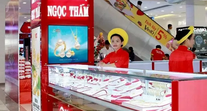 Biểu đồ giá vàng Ngọc Thẩm Cần Thơ