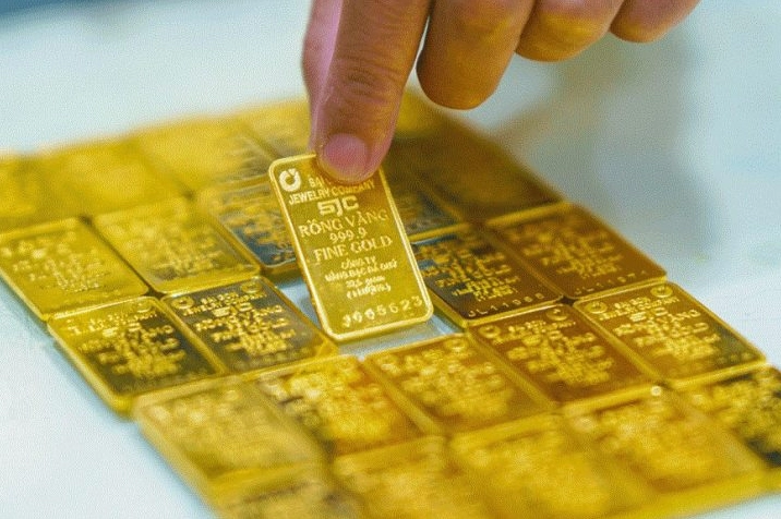 Biểu đồ giá vàng tại Phú Yên