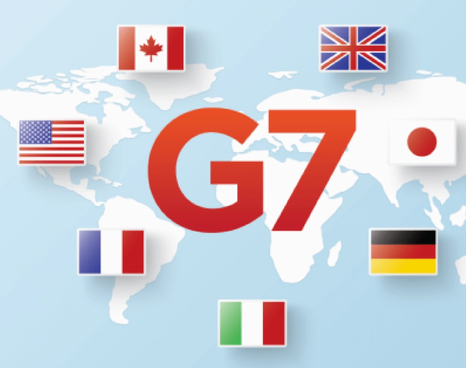 Biểu đồ kinh tế của các nước G7