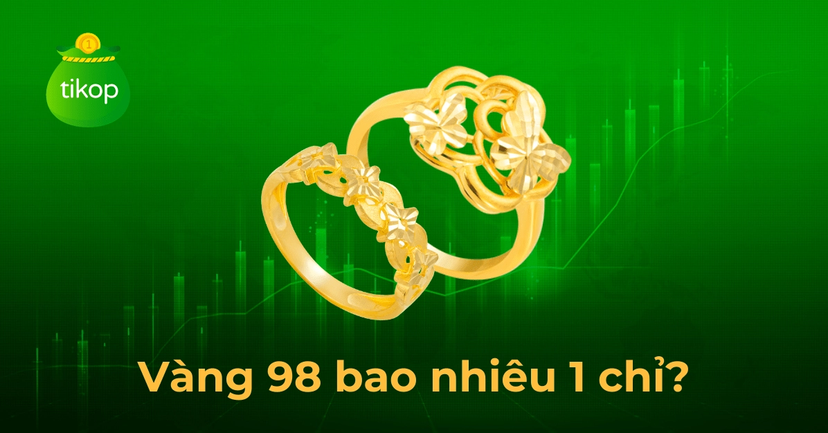 Vàng 98 Giá Bao Nhiêu 1 Chỉ? Cập Nhật Mới Nhất 2026 Biểu đồ thể hiện sự biến động của giá vàng 98 theo thời gian