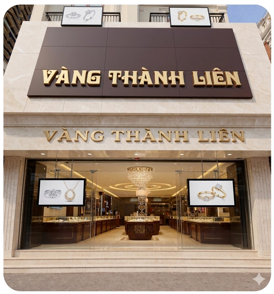 Các mẫu trang sức vàng tinh xảo của Vàng Thành Liên