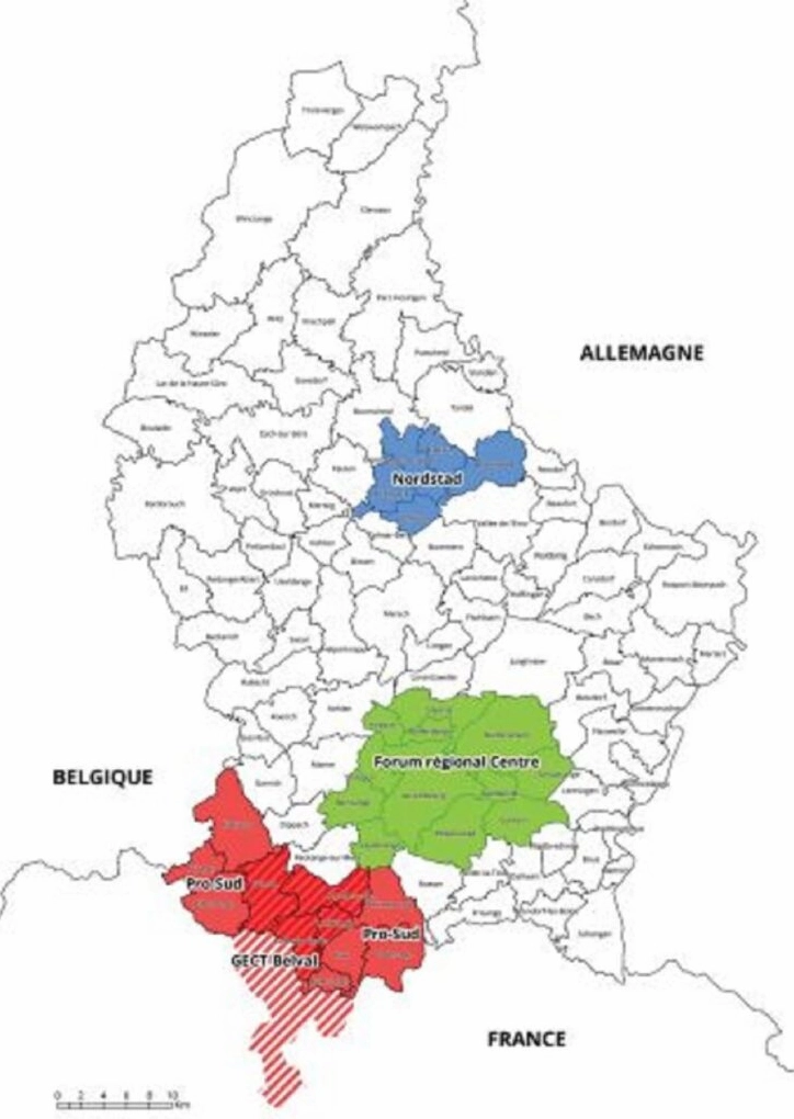 Cảnh quan thành phố Luxembourg