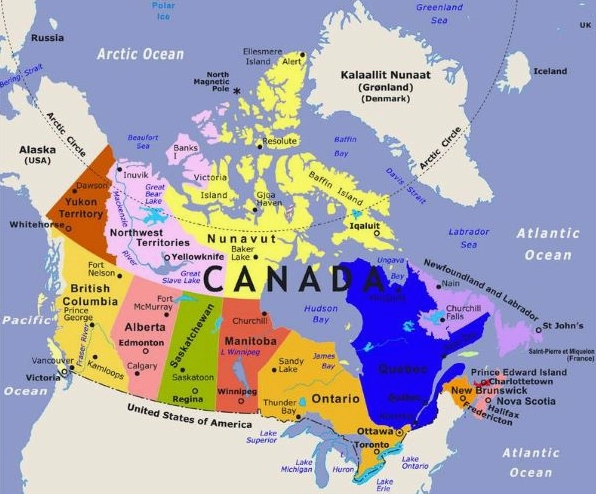 Cảnh quan thiên nhiên Canada