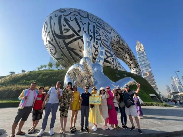 Cảnh quan tráng lệ tại Abu Dhabi
