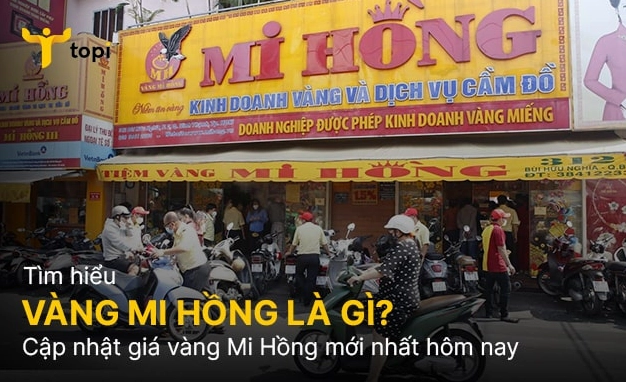 Cập nhật giá vàng nhẫn Mi Hồng