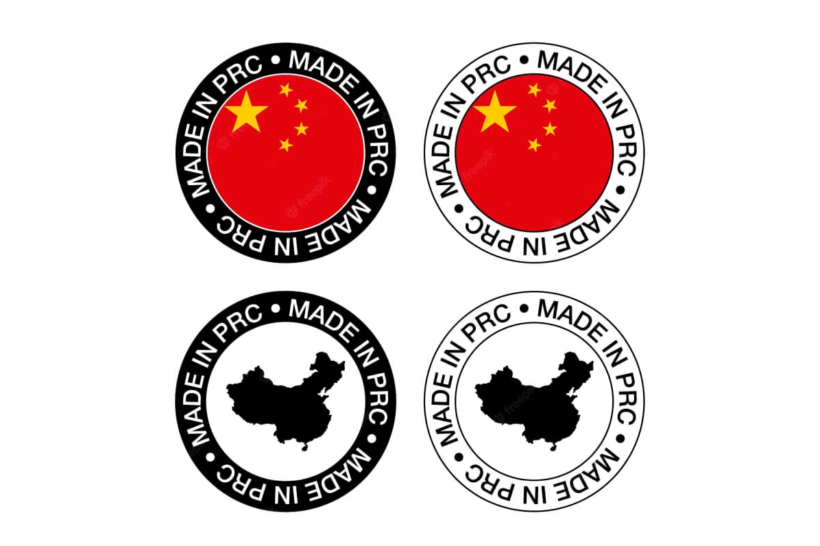 Chi tiết nhãn Made in PRC