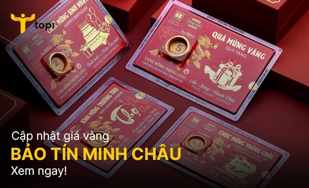 Cửa hàng vàng Bảo Tín Minh Châu