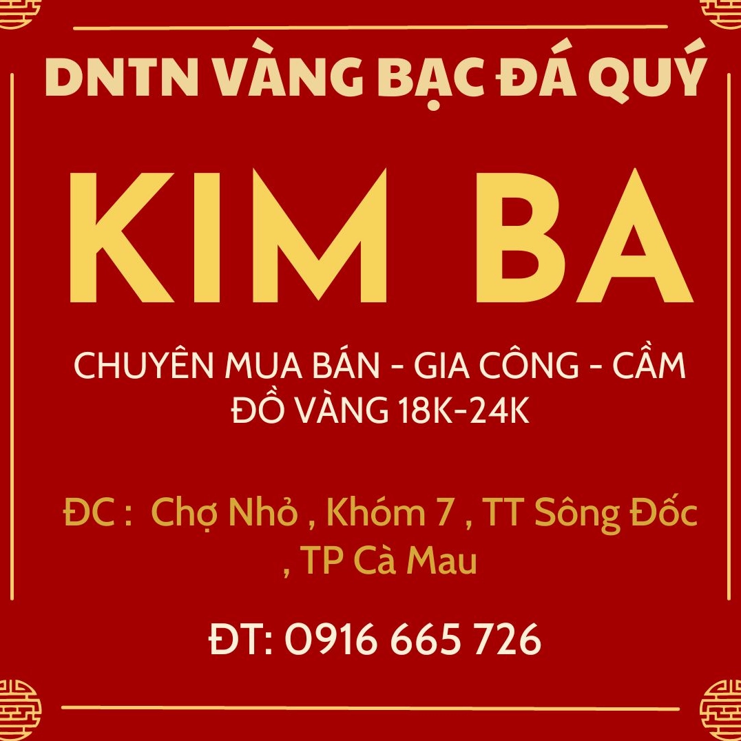 Lịch Sử Giá Vàng Cà Mau: Biến Động và Dự Báo 2026 Cửa hàng vàng Cà Mau trưng bày sản phẩm